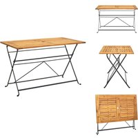 Vidaxl - Klappbarer Gartentisch 120x70x74 cm Massivholz Akazie - Gartenmöbel - Esstisch - Akazienholz - Gartenparty - Outdoor Möbel Vidaxl - Klappbarer Gartentisch 120x70x74 cm Massivholz Akazie - Gartenmöbel - Esstisch - Akazienholz - Gartenparty - Outdoor Möbel von VIDAXL