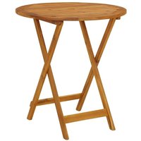 Klappbarer Gartentisch 70 cm Massivholz Akazie Vidaxl Klappbarer Gartentisch 70 cm Massivholz Akazie Vidaxl von VIDAXL