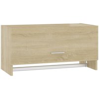 Vidaxl - Kleiderschrank Sonoma-Eiche 70x32,5x35 cm Holzwerkstoff Braun von BONNEVIE