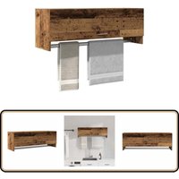 Kleiderschrank Altholz-Optik 100x32,5x35 cm Holzwerkstoff - Vidaxl Kleiderschrank Altholz-Optik 100x32,5x35 cm Holzwerkstoff - Vidaxl von VIDAXL
