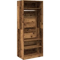 Kleiderschrank Altholz-Optik 80x50x200 cm Holzwerkstoff vidaXL Kleiderschrank Altholz-Optik 80x50x200 cm Holzwerkstoff vidaXL von VIDAXL