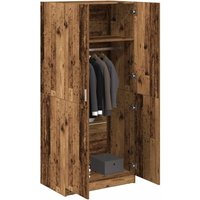 Kleiderschrank Altholz-Optik 80x52x180 cm Holzwerkstoff vidaXL422449 Kleiderschrank Altholz-Optik 80x52x180 cm Holzwerkstoff vidaXL422449 von VIDAXL