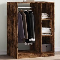 Kleiderschrank Räuchereiche 77x48x102 cm Holzwerkstoff - Vidaxl von VIDAXL