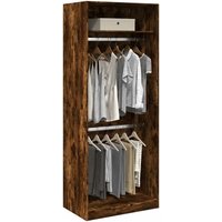 Kleiderschrank Räuchereiche 80x50x200 cm Holzwerkstoffs Vidaxl Kleiderschrank Räuchereiche 80x50x200 cm Holzwerkstoffs Vidaxl von VIDAXL