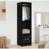 Kleiderschrank - Schwarzeiche, 50 x 50 x 200 cm, aus mdf Vidaxl Kleiderschrank - Schwarzeiche, 50 x 50 x 200 cm, aus mdf Vidaxl von VIDAXL