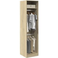 vidaXL Kleiderschrank Sonoma-Eiche 50x50x200 cm Holzwerkstoff vidaXL Kleiderschrank Sonoma-Eiche 50x50x200 cm Holzwerkstoff von VIDAXL