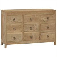 Kommode 80x30x55 cm Massivholz Teak Vidaxl Kommode 80x30x55 cm Massivholz Teak Vidaxl von VIDAXL