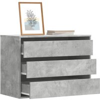 Kommode Betongrau 80x41x58 cm Holzwerkstoff - Vidaxl von VIDAXL