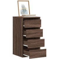 Kommode Braun Eichen-Optik 40x41x76 cm Holzwerkstoff - Vidaxl Kommode Braun Eichen-Optik 40x41x76 cm Holzwerkstoff - Vidaxl von VIDAXL