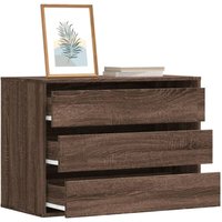 Kommode Braun Eichen-Optik 80x41x58 cm Holzwerkstoff - Vidaxl Kommode Braun Eichen-Optik 80x41x58 cm Holzwerkstoff - Vidaxl von VIDAXL