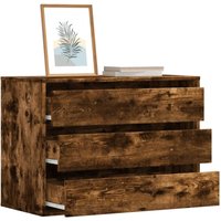 vidaXL Kommode Räuchereiche 80x41x58 cm Holzwerkstoff vidaXL Kommode Räuchereiche 80x41x58 cm Holzwerkstoff von VIDAXL