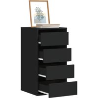 Kommode Schwarz 40x41x76 cm Holzwerkstoff - Vidaxl Kommode Schwarz 40x41x76 cm Holzwerkstoff - Vidaxl von VIDAXL