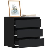 Kommode Schwarz 60x41x58 cm Holzwerkstoff - Vidaxl Kommode Schwarz 60x41x58 cm Holzwerkstoff - Vidaxl von VIDAXL