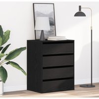 Vidaxl - Kommode Schwarz Eiche 60x41x76 cm Holzwerkstoff 390014 Vidaxl - Kommode Schwarz Eiche 60x41x76 cm Holzwerkstoff 390014 von VIDAXL