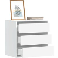 Kommode Weiß 60x41x58 cm Holzwerkstoff - Vidaxl Kommode Weiß 60x41x58 cm Holzwerkstoff - Vidaxl von VIDAXL