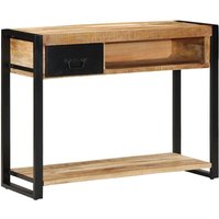 Konsolentisch 100x35x75 cm Raues Massivholz Mango Vidaxl Konsolentisch 100x35x75 cm Raues Massivholz Mango Vidaxl von VIDAXL