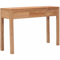 Konsolentisch 110x35x75 cm Massivholz Teak vidaXL680119 von BONNEVIE