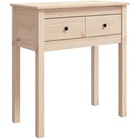 Konsolentisch 70x35x75 cm Massivholz Kiefer Vidaxl von VIDAXL
