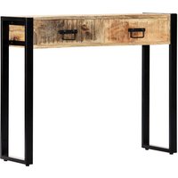 Konsolentisch 90 x 30 x 75 cm Massivholz Mango Vidaxl von VIDAXL