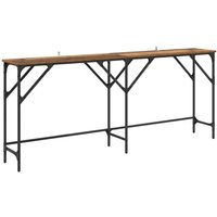 Konsolentisch Altholz 180 x 29 x 75 cm Holzwerkstoff vidaXL von VIDAXL
