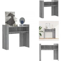 Konsolentisch Grau Sonoma 100x35x90 cm Holzwerkstoff - Konsole - Wohnzimmermöbel - Sideboard - Nachttisch - Grau Konsolentisch Grau Sonoma 100x35x90 cm Holzwerkstoff - Konsole - Wohnzimmermöbel - Sideboard - Nachttisch - Grau von VIDAXL