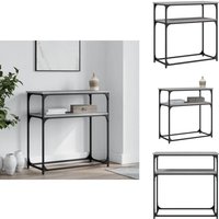 Konsolentisch Grau Sonoma 75x35,5x75 cm Holzwerkstoff - Konsolentisch - Grau - Wohnraumgestaltung - Flurtisch - Sideboard Konsolentisch Grau Sonoma 75x35,5x75 cm Holzwerkstoff - Konsolentisch - Grau - Wohnraumgestaltung - Flurtisch - Sideboard von VIDAXL