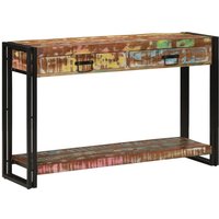 Konsolentisch Mehrfarbig 120 x 33 x 75 cm recyceltes Massivholz Vidaxl Konsolentisch Mehrfarbig 120 x 33 x 75 cm recyceltes Massivholz Vidaxl von VIDAXL