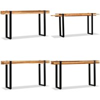 Vidaxl - Konsolentisch Recyceltes Holz Längenverstellbar - Konsolentisch - Vintage Möbel - Holzmöbel - Sideboard - Wohnzimmerschrank - Home & Living von VIDAXL