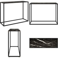 Vidaxl - Konsolentisch Schwarz 100x35x75 cm Hartglas - Konsolentisch - Wohnzimmer Dekoration - Sideboard - Nachttisch - Schwarz - Home & Living Vidaxl - Konsolentisch Schwarz 100x35x75 cm Hartglas - Konsolentisch - Wohnzimmer Dekoration - Sideboard - Nachttisch - Schwarz - Home & Living von VIDAXL