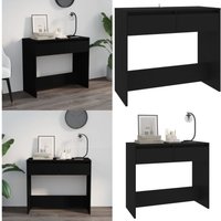 Konsolentisch Schwarz 89x41x76,5 cm Holzwerkstoff - Konsolentisch - Wohnzimmermöbel - Sideboard - Flurtisch - Schwarz - Home & Living Konsolentisch Schwarz 89x41x76,5 cm Holzwerkstoff - Konsolentisch - Wohnzimmermöbel - Sideboard - Flurtisch - Schwarz - Home & Living von VIDAXL