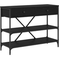 Konsolentisch Schwarze Eiche 100x34.5x75 cm Holzwerkstoff Vidaxl Konsolentisch Schwarze Eiche 100x34.5x75 cm Holzwerkstoff Vidaxl von VIDAXL
