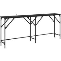 Konsolentisch Schwarz Eichen-Optik 180 x 29 x 75 cm vidaXL Konsolentisch Schwarz Eichen-Optik 180 x 29 x 75 cm vidaXL von VIDAXL