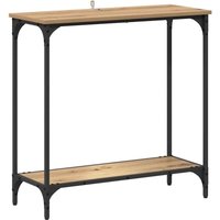 Konsolentisch Artisan-Eiche 75 x 30.5 x 75 cm Holzwerkstoff vidaXL Konsolentisch Artisan-Eiche 75 x 30.5 x 75 cm Holzwerkstoff vidaXL von VIDAXL
