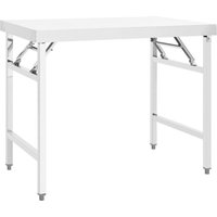 Küchen-Arbeitstisch Klappbar 100x60x80 cm Edelstahl Vidaxl Küchen-Arbeitstisch Klappbar 100x60x80 cm Edelstahl Vidaxl von VIDAXL