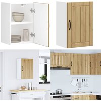 Küchen-Hängeschrank Lucca Artisan-Eiche Holzwerkstoff - Vidaxl von VIDAXL
