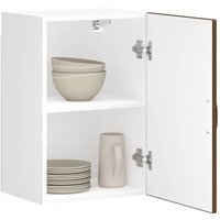 Küchen-Hängeschrank Lucca Braun Eichen-Optik Holzwerkstoff Vidaxl von VIDAXL