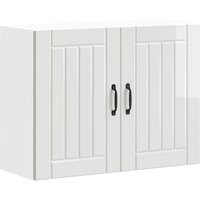 vidaXL Küchen-Hängeschrank Lucca Hochglanz-Weiß Holzwerkstoff vidaXL Küchen-Hängeschrank Lucca Hochglanz-Weiß Holzwerkstoff von VIDAXL