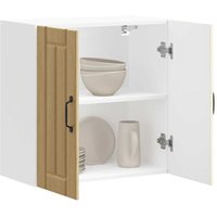 Küchen-Hängeschrank Lucca Sonoma-Eiche Holzwerkstoff Vidaxl von VIDAXL