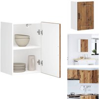 Küchen-Hängeschrank Porto Altholz-Optik Holzwerkstoff - Küchen-Wandschrank - Küchen-Wandschränke - Wandschrank Küche - Küchenschrank Küchen-Hängeschrank Porto Altholz-Optik Holzwerkstoff - Küchen-Wandschrank - Küchen-Wandschränke - Wandschrank Küche - Küchenschrank von VIDAXL