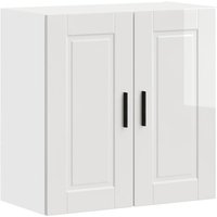 Küchen-Hängeschrank Porto Hochglanz-Weiß Holzwerkstoff Vidaxl Küchen-Hängeschrank Porto Hochglanz-Weiß Holzwerkstoff Vidaxl von VIDAXL