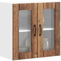Küchen-Hängeschrank mit Glastür Lucca Altholz-Optik Holzwerkstoff Vidaxl Küchen-Hängeschrank mit Glastür Lucca Altholz-Optik Holzwerkstoff Vidaxl von VIDAXL