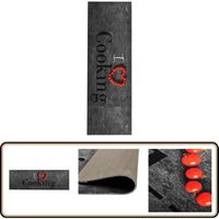 Küchenbodenmatte Waschbar Kochen 45x150 cm - Teppich - Küchenfußmatte - Samtteppich - Rutschfest - Waschecht Küchenbodenmatte Waschbar Kochen 45x150 cm - Teppich - Küchenfußmatte - Samtteppich - Rutschfest - Waschecht von VIDAXL