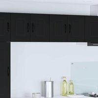 Küchenschrank 2 pcs Schwarz 60 x 31 x 40 cm Holzwerkstoff vidaXL Küchenschrank 2 pcs Schwarz 60 x 31 x 40 cm Holzwerkstoff vidaXL von VIDAXL