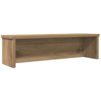 Küchenregal Stapelbar Artisan-Eiche 50x15x16 cm Holzwerkstoff Vidaxl von VIDAXL
