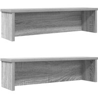 Küchenregale Stapelbar 2 Stk. Grau Sonoma 60x15x16 cm Vidaxl Küchenregale Stapelbar 2 Stk. Grau Sonoma 60x15x16 cm Vidaxl von VIDAXL