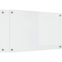 Küchenrückwand Transparent 80 x 50 x 0.8 cm Gehärtetes Glas vidaXL von VIDAXL