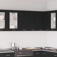 Hängeschrank Schwarze Eiche 60 x 31 x 60 cm Holzwerkstoff Vidaxl Hängeschrank Schwarze Eiche 60 x 31 x 60 cm Holzwerkstoff Vidaxl von VIDAXL