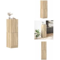 Küchenschrank Sonoma-Eiche 38x41,5x131,5 cm Holzwerkstoff - Küchenschrank - Küchenschränke - Schrank - Vorratsschrank Küchenschrank Sonoma-Eiche 38x41,5x131,5 cm Holzwerkstoff - Küchenschrank - Küchenschränke - Schrank - Vorratsschrank von VIDAXL
