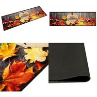 Küchenteppich Waschbar Herbst 45x150 cm Samt - Küchenläufer - Samt - Teppich - Fussmatte - Wohnzimmer - Home & Living Küchenteppich Waschbar Herbst 45x150 cm Samt - Küchenläufer - Samt - Teppich - Fussmatte - Wohnzimmer - Home & Living von VIDAXL