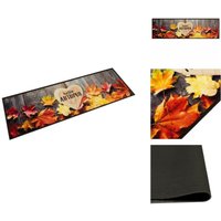 Küchenteppich Waschbar Herbst 45x150 cm Samt - Küchenläufer - Samt - Teppich - Fussmatte - Wohnzimmer Küchenteppich Waschbar Herbst 45x150 cm Samt - Küchenläufer - Samt - Teppich - Fussmatte - Wohnzimmer von VIDAXL